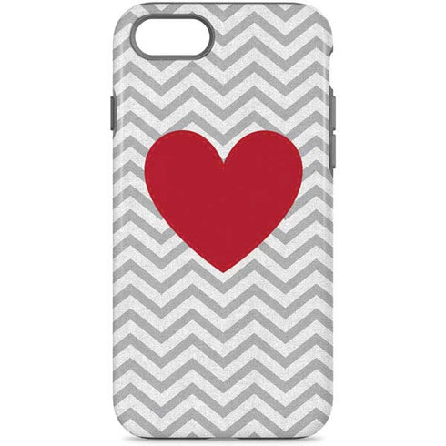 Chevron Heart iPhone 7 Pro Case