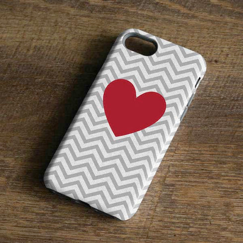 Chevron Heart iPhone 7 Pro Case