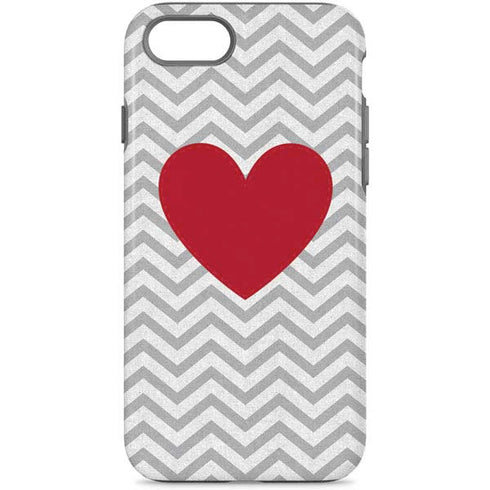 Chevron Heart iPhone 8 Pro Case