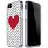 Chevron Heart iPhone SE (2nd & 3rd Gen) Clear Case