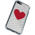Chevron Heart iPhone SE (2nd & 3rd Gen) Clear Case