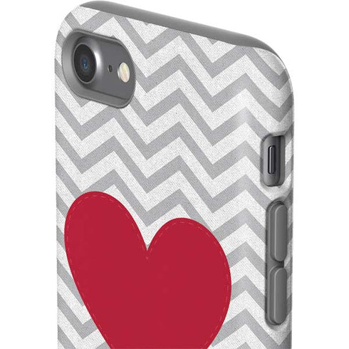 Chevron Heart iPhone SE (2nd & 3rd Gen) Pro Case