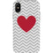 Chevron Heart iPhone X Pro Case