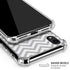 Chevron Heart iPhone XR Clear Case