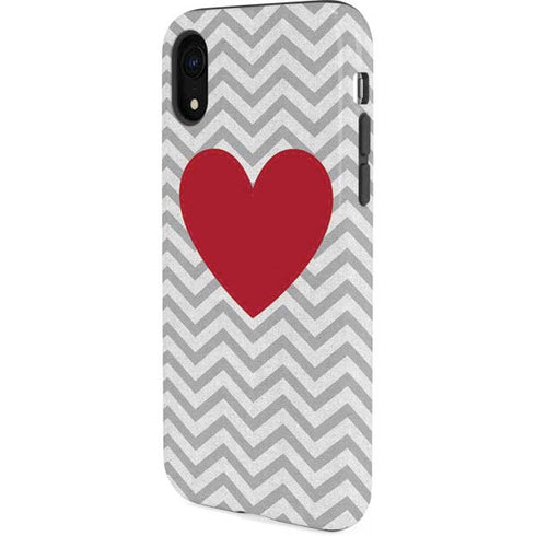Chevron Heart iPhone XR Pro Case