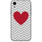 Chevron Heart iPhone XR Skin