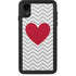 Chevron Heart iPhone XR Waterproof Case