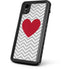 Chevron Heart iPhone XR Waterproof Case