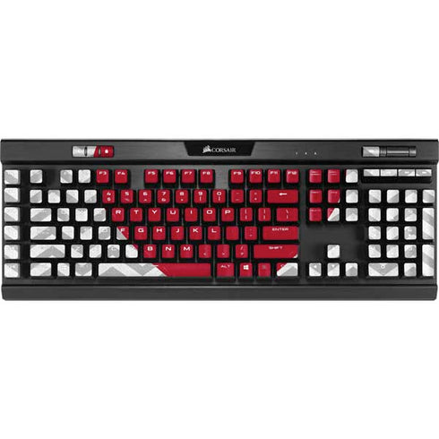 Chevron Heart K95 RGB PLATINUM Mechanical Gaming Keyboard Skin