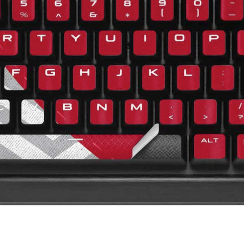 Chevron Heart K95 RGB PLATINUM Mechanical Gaming Keyboard Skin