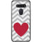 Chevron Heart LG K51/Q51 Clear Case