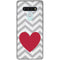 Chevron Heart LG Stylo 6 Clear Case