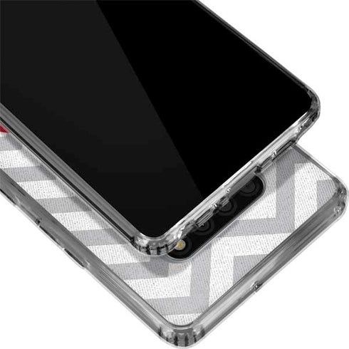 Chevron Heart LG Stylo 6 Clear Case