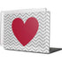 Chevron Heart MacBook Pro 16in (2021-25) Case plus Skin