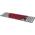 Chevron Heart Magic Keyboard with Numeric Keypad Skin