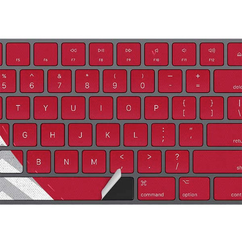 Chevron Heart Magic Keyboard with Numeric Keypad Skin