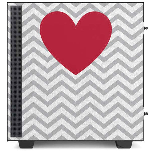 Chevron Heart NZXT H510 Compact ATX Mid-Tower Case Skin