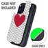 Chevron Heart Otterbox Defender iPhone Skin
