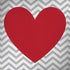 Chevron Heart Surface Book 2 13.5in Skin