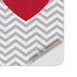 Chevron Heart Surface Duo Skin