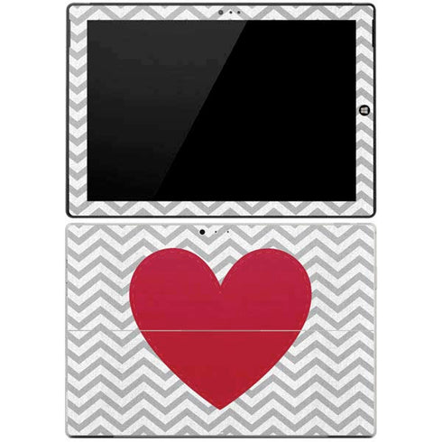 Chevron Heart Surface Pro 3 Skin