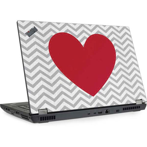 Chevron Heart Lenovo ThinkPad Skin