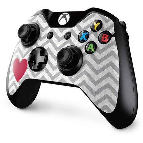 Chevron Heart Xbox One Controller Skin