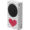 Chevron Heart Xbox Series S Console Skin