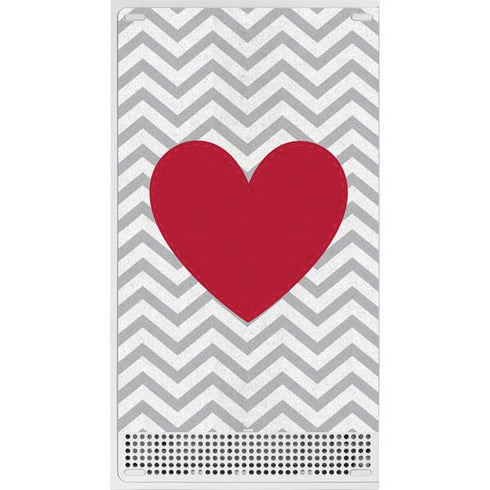 Chevron Heart Xbox Series S Console Skin