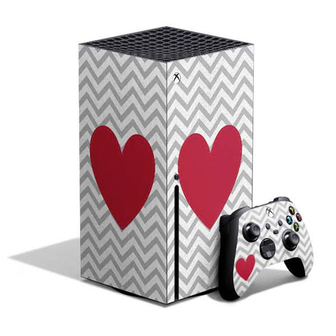 Chevron Heart Xbox Series X Bundle Skin