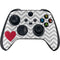 Chevron Heart Xbox Series X Controller Skin