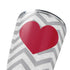 Chevron Heart Yeti 20oz Tumbler Skin