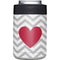 Chevron Heart Yeti Colster Can Insulator Skin
