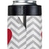 Chevron Heart Yeti Colster Can Insulator Skin