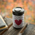 Chevron Heart Yeti Colster Can Insulator Skin