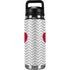Chevron Heart YETI Rambler 26oz Bottle Skin