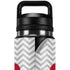Chevron Heart YETI Rambler 26oz Bottle Skin