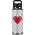 Chevron Heart YETI Rambler 36oz Bottle Skin