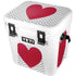 Chevron Heart YETI Roadie 24 Hard Cooler Skin