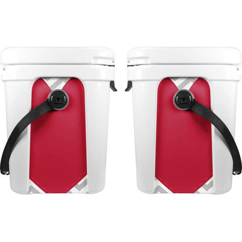 Chevron Heart YETI Roadie 24 Hard Cooler Skin