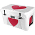 Chevron Heart YETI Tundra 45 Hard Cooler Skin