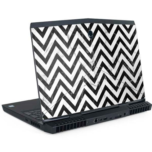 Chevron Marble Dell Alienware Skin