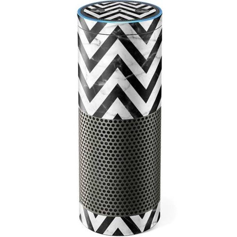 Chevron Marble Amazon Echo Skin