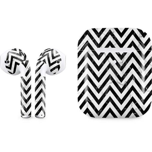 Chevron Marble Apple AirPods 2 Skin