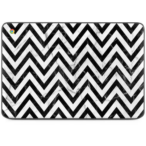 Chevron Marble HP Chromebook Skin
