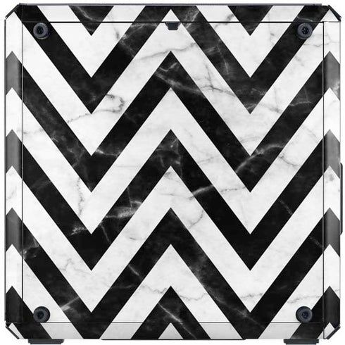 Chevron Marble Cooler Master MasterBox Q300L Mini Tower Skin