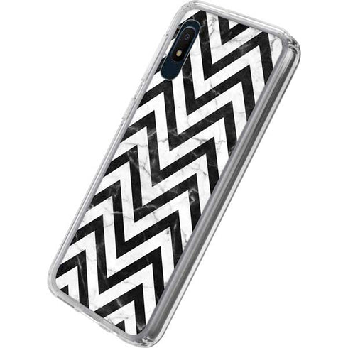 Chevron Marble Galaxy A10e Clear Case