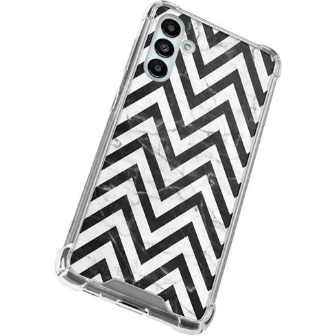 Chevron Marble Galaxy A13 5G Clear Case