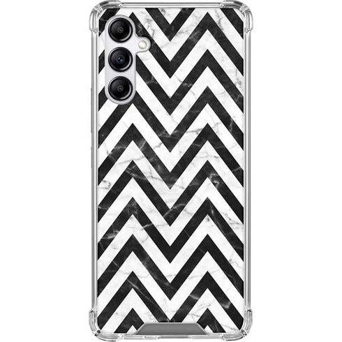 Chevron Marble Galaxy A15 5G Clear Case