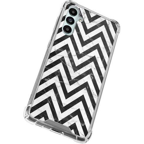 Chevron Marble Galaxy A15 5G Clear Case
